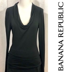 BANANA REPUBLIC Jersey Knit Cowl Neck Top